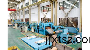 Automatic tracking shear machine line