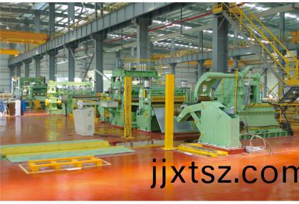 Automatic rotary shear machine line